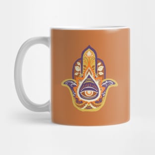 Hamsa Hand - Topaz(November) Mug